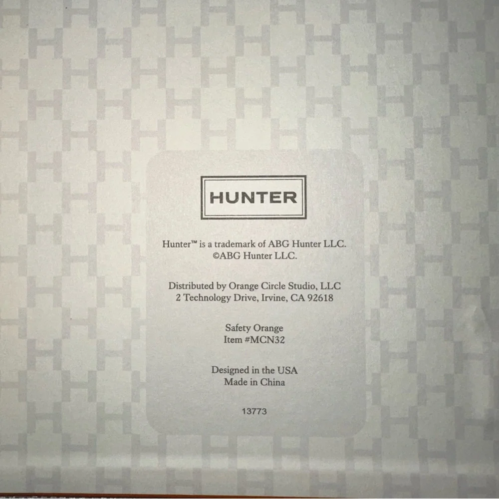 Hunter bright orange
